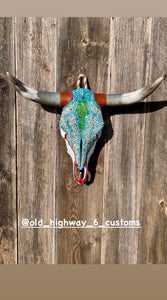 Blue Bull Beauty Steer Head