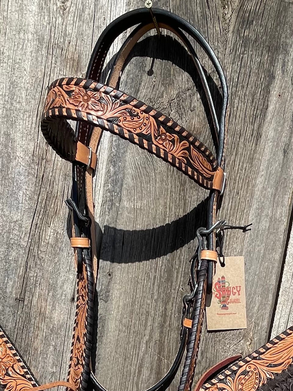 Classy Flora Breastcollar & Headstall