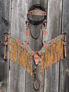 Longhorn Breastcollar & Headstall