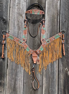 Longhorn Breastcollar & Headstall