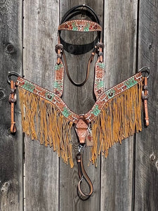 Longhorn Breastcollar & Headstall