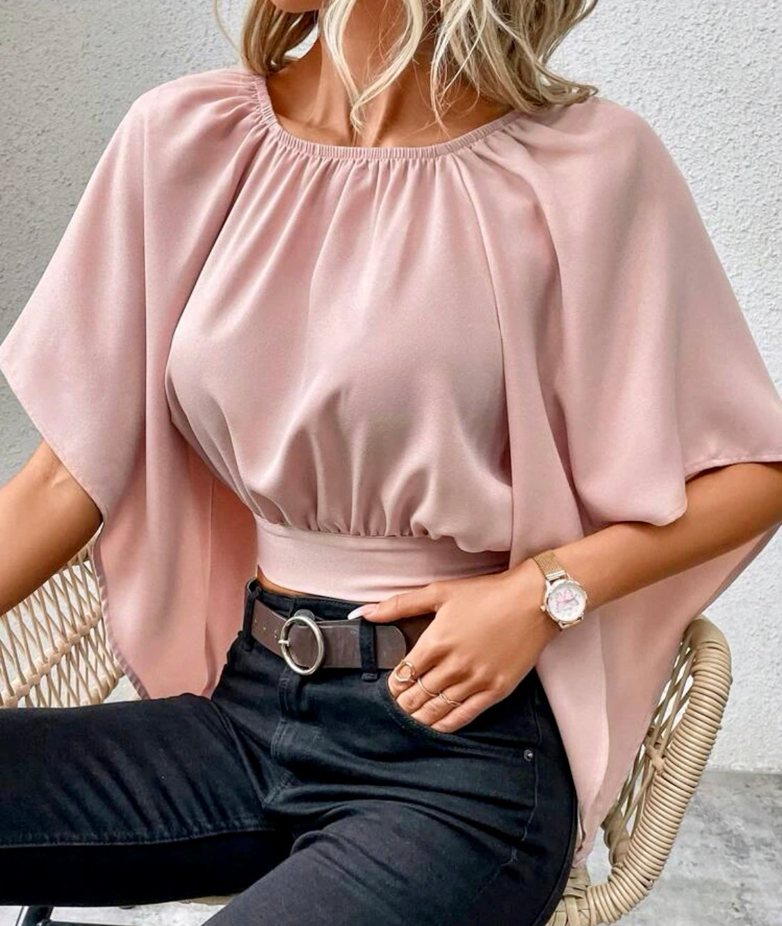 Dusty Pink Blouse