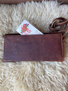 Longhorn Crossbody Wallet