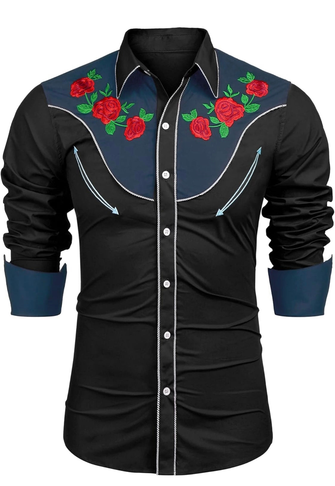 The Vintage Cowboy Embroidered Shirt