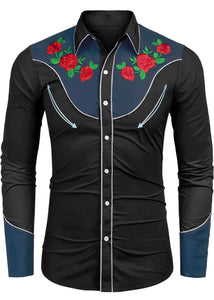 The Vintage Cowboy Embroidered Shirt