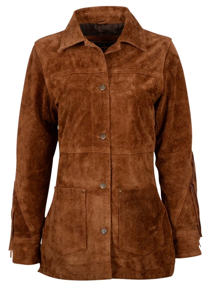 Suede STS Fringe Jacket