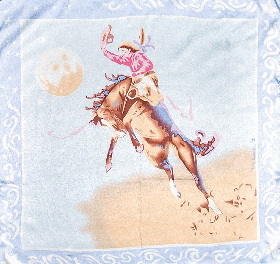 Cowgirl Stock Rider Wild Rag