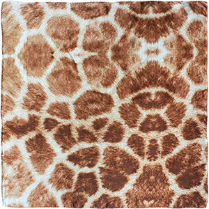 Giraffe Print Wild Rag