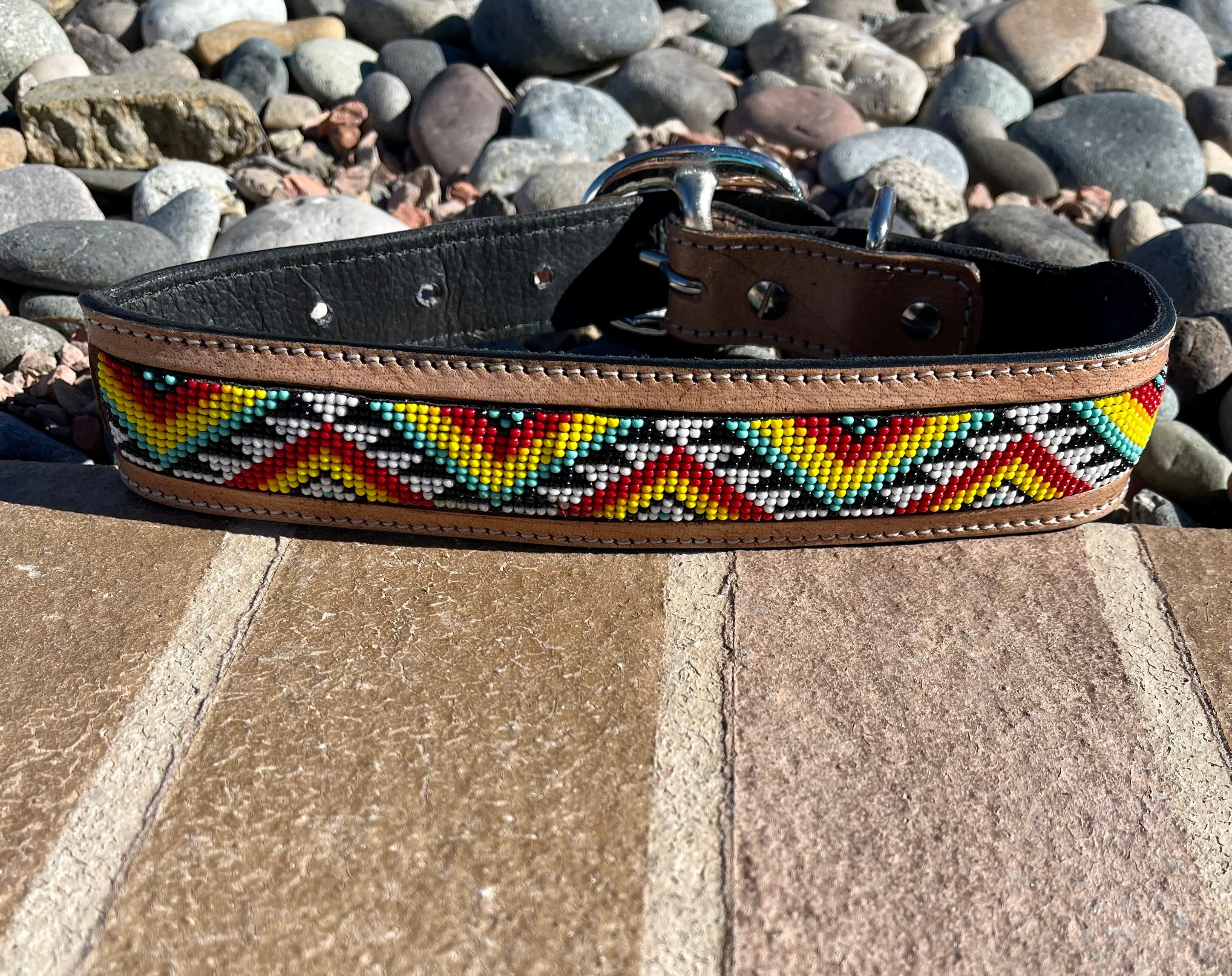 Hand Tooled Dog Collar