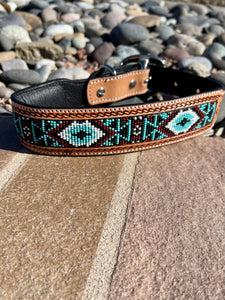 Hand Tooled Dog Collar