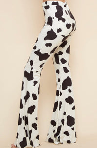 Di-Cow Print Pants