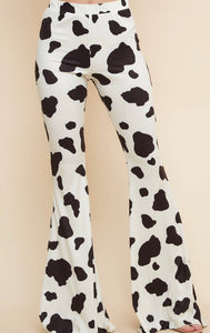 Di-Cow Print Pants