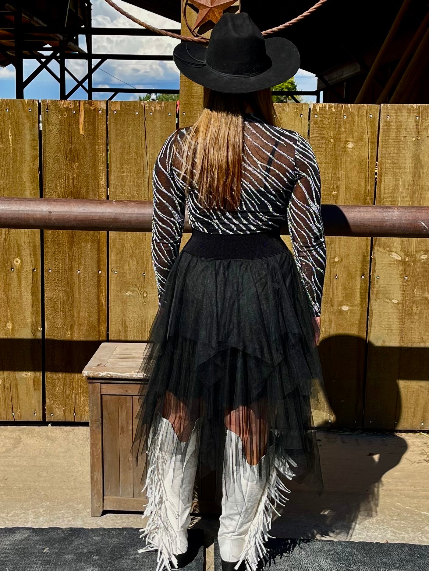 Black Mesh Skirt – The Saucy Cowgirl CO