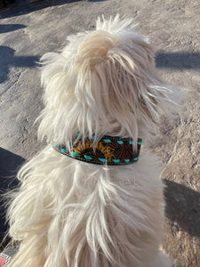 Hand Tooled Dog Collar